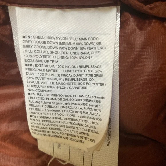 Arc’teryx Women’s Seyla Mid Insulated Coat | S | 750 grey goose down |chocolate - Picture 10 of 16